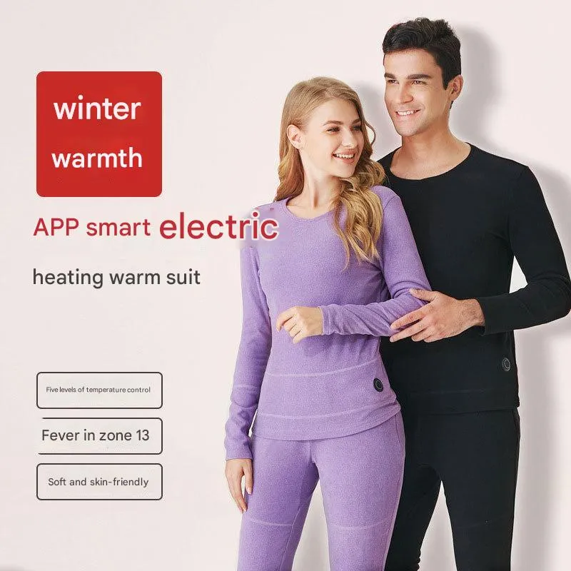 13 Area Heated Thermal Long Johns