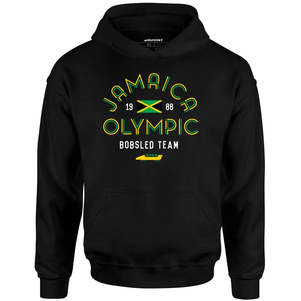 1988 Jamaica Olympic Bobsled Team - Unisex Hoodie