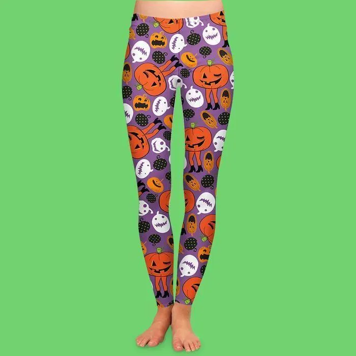 3-Pack: Women's Halloween Special Premium Wicked Cool Leggings