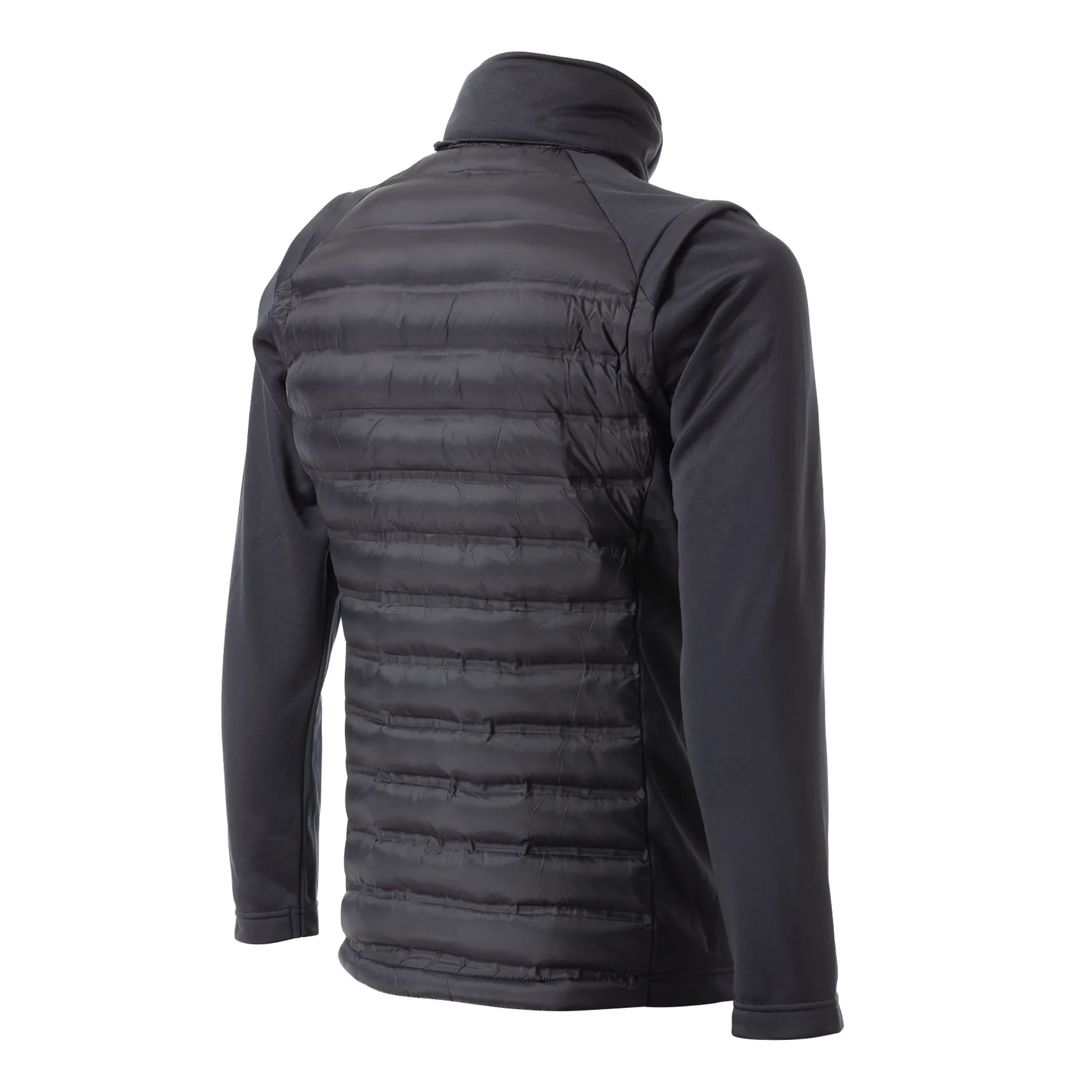 B Vertigo Brendan Mens Hybrid 2-in-1 Jacket, Anthracite Gray