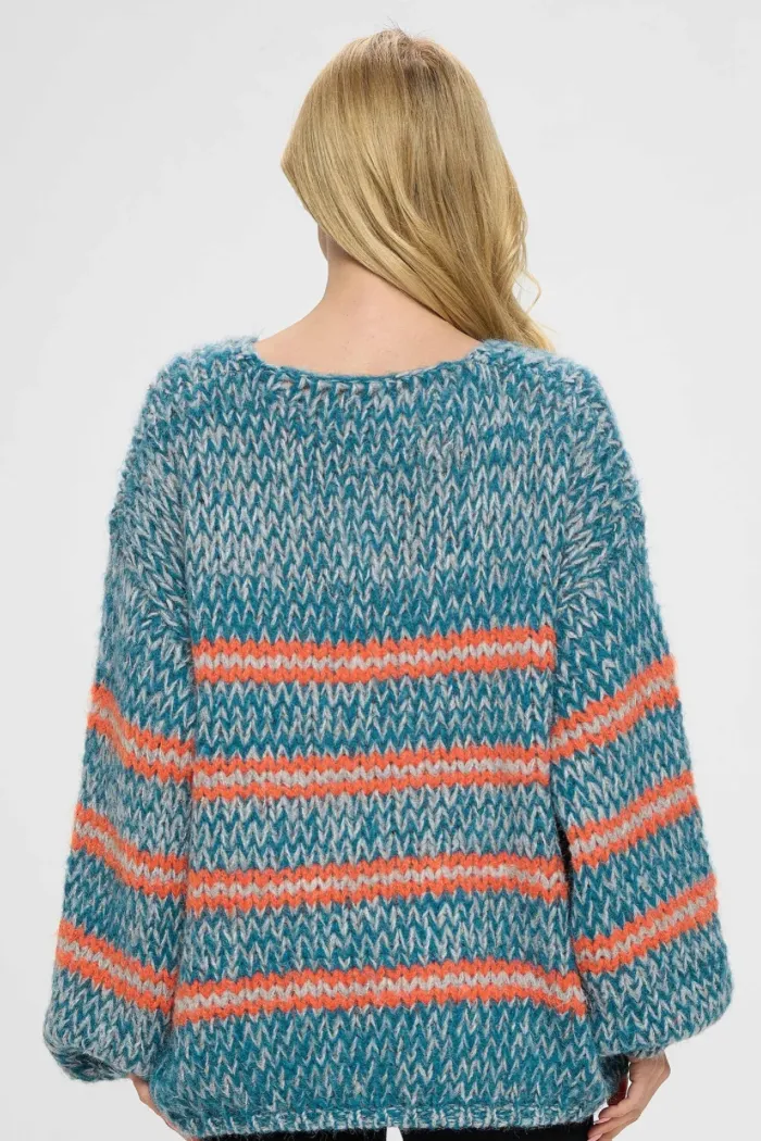 Blazing Stripe Sweater