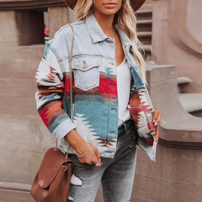 Boho Denim Jacket