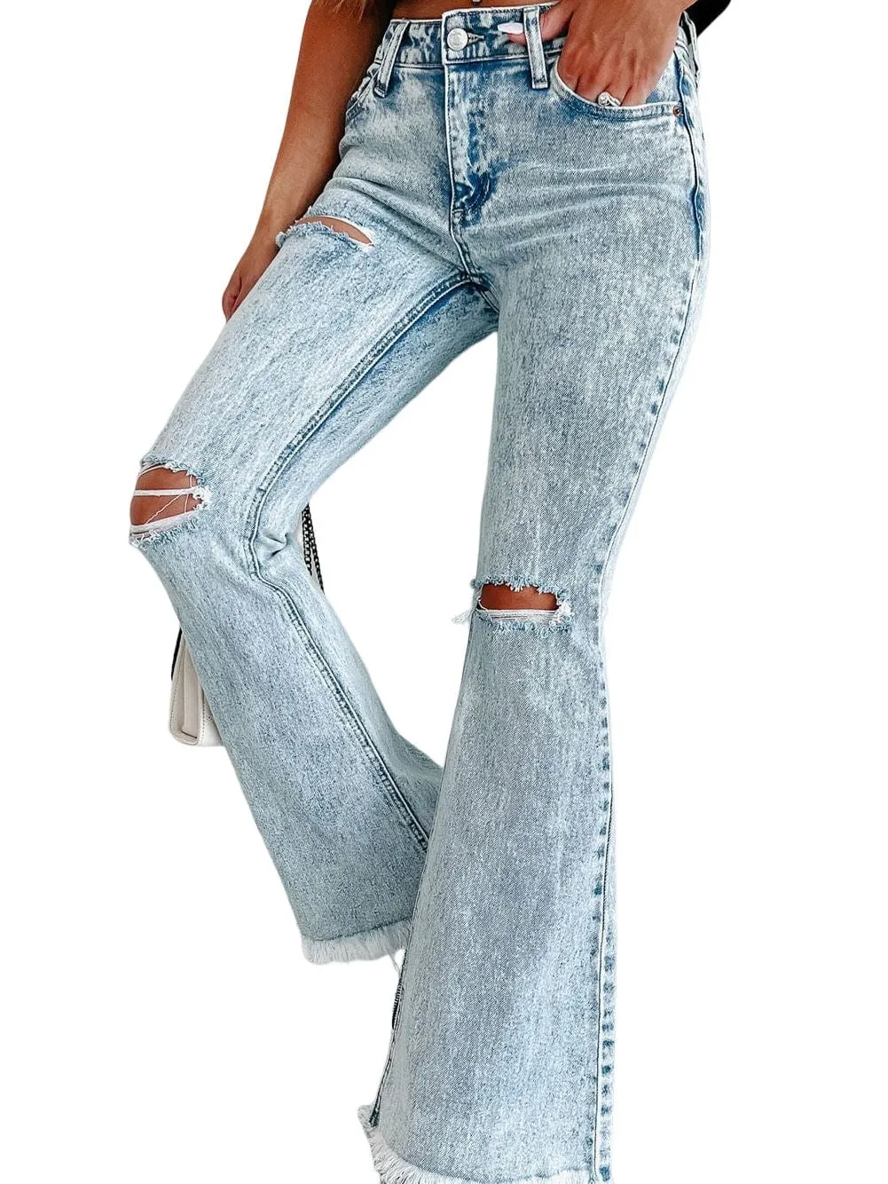 Boho Flare Jeans