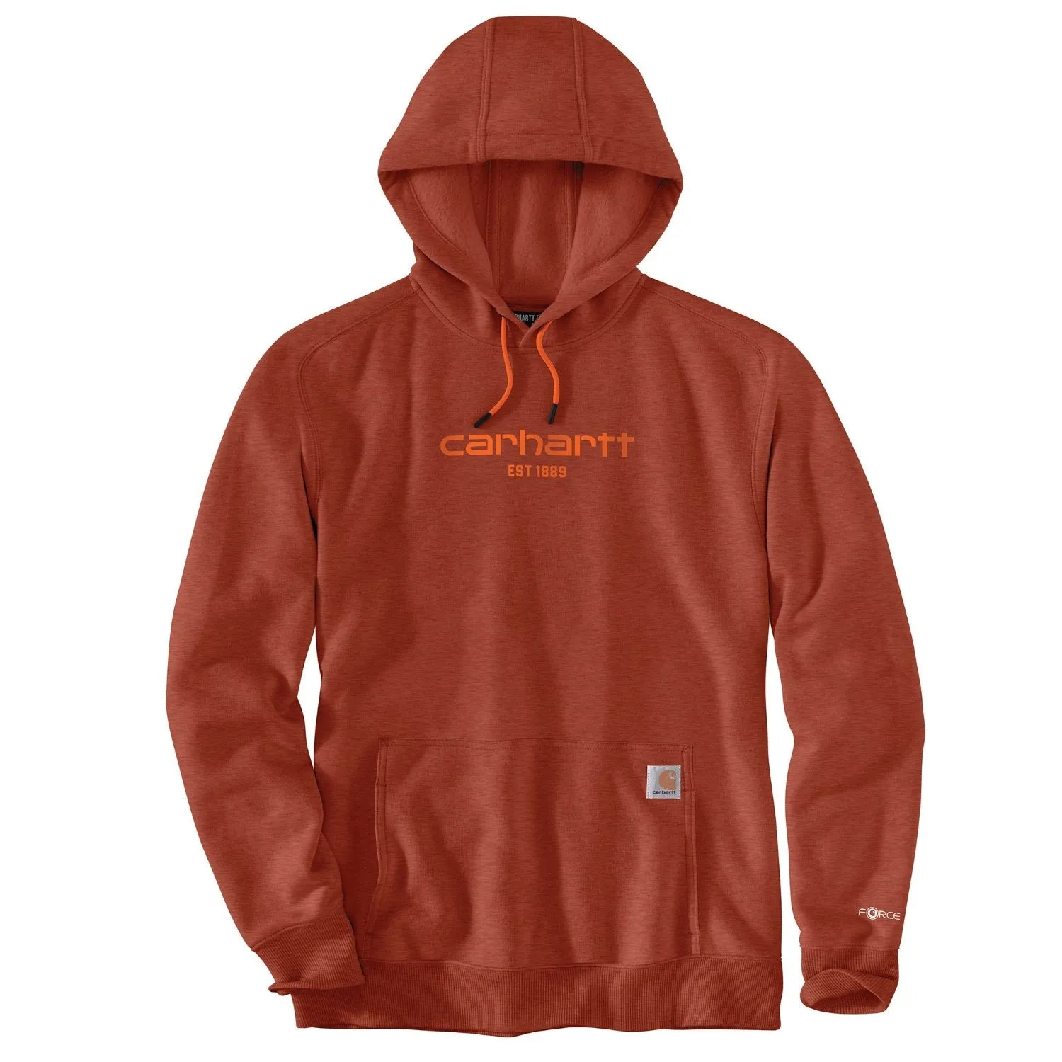 Carhartt Men's Force® Relaxed Fit Lightweight Logo Graphic Hoodie