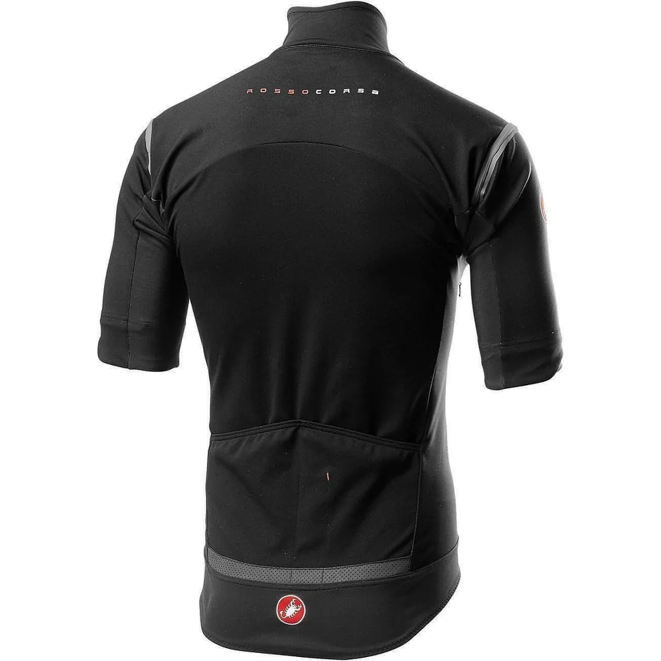 Castelli Perfetto Ros Convertible Mens Cycling Jacket - Black