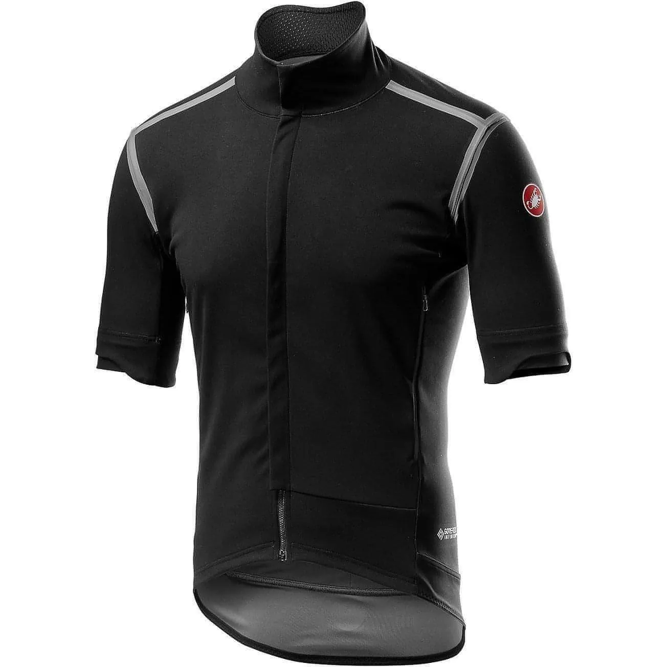 Castelli Perfetto Ros Convertible Mens Cycling Jacket - Black