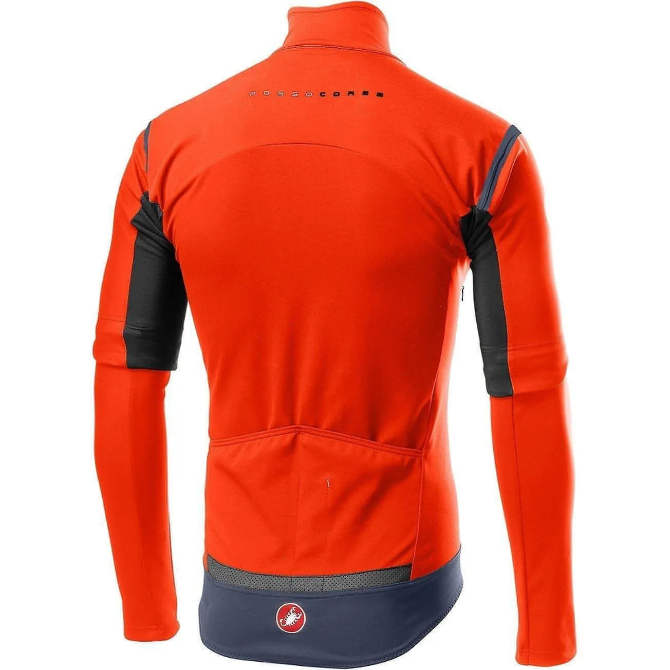 Castelli Perfetto Ros Convertible Mens Cycling Jacket - Orange