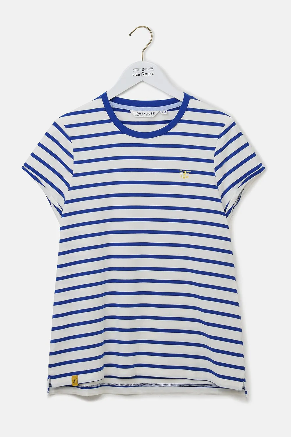 Causeway Tee - Indigo Stripe