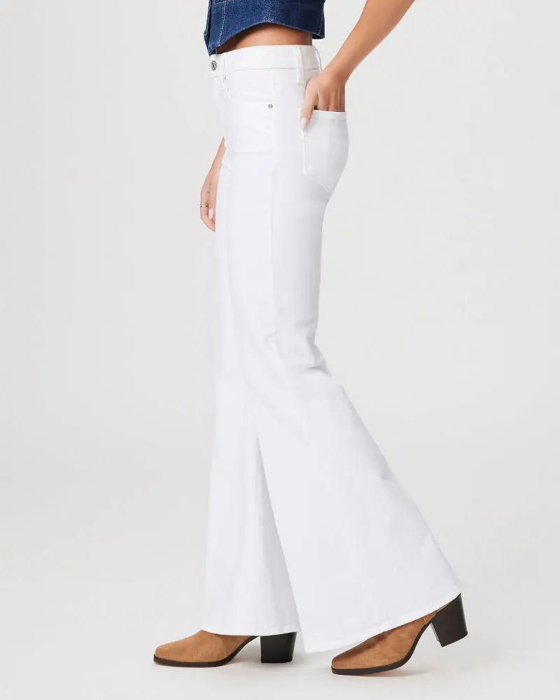 Charlie Flare Jeans - Crisp White