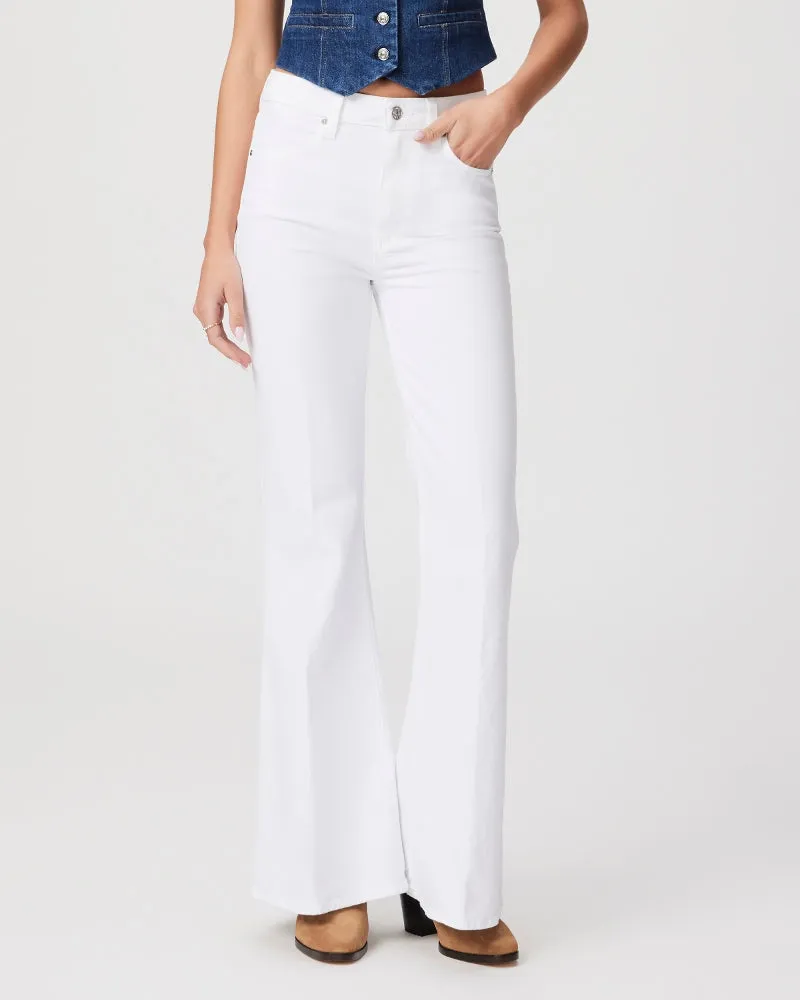 Charlie Flare Jeans - Crisp White