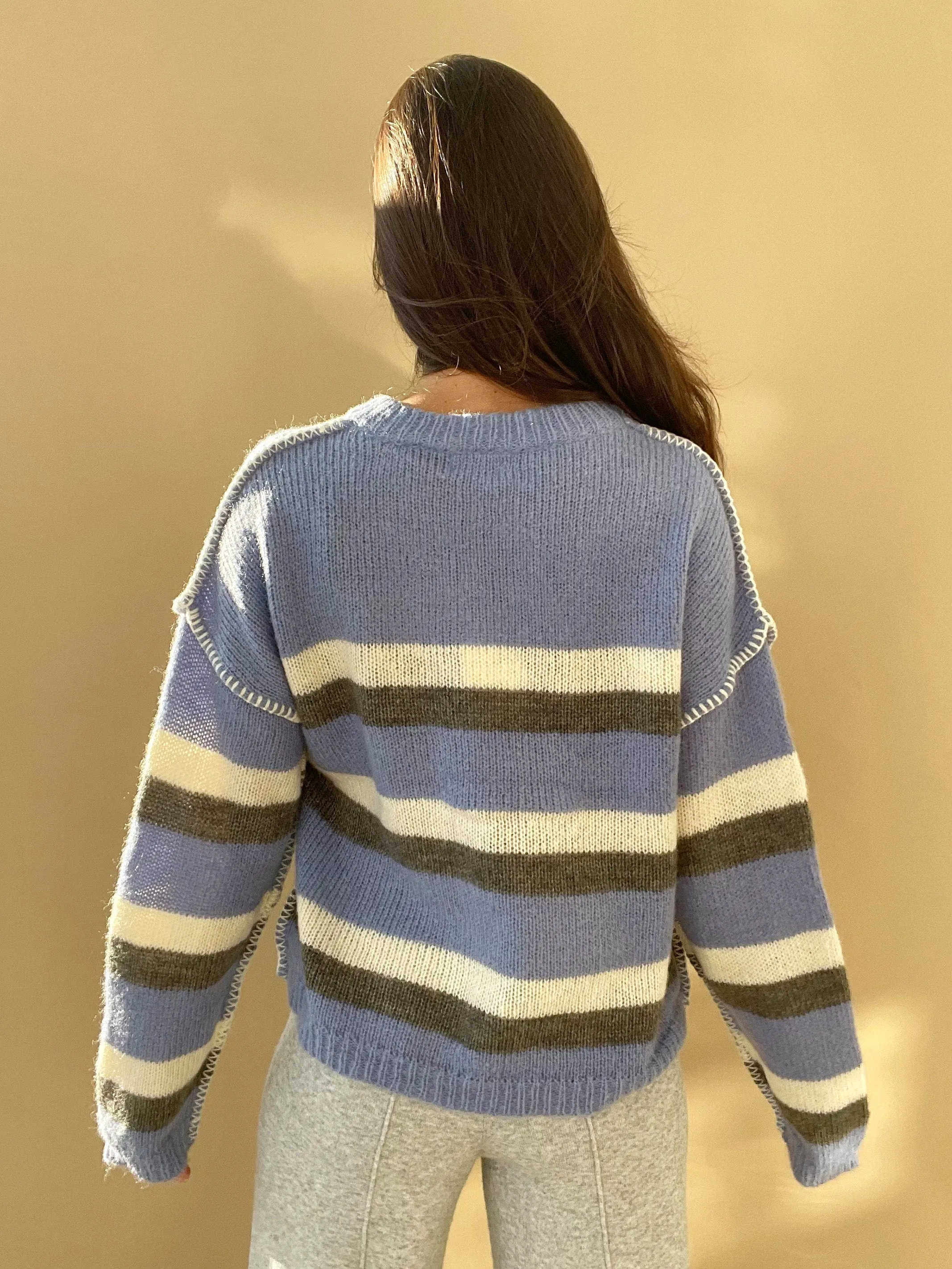 Cool Touch Striped Sweater