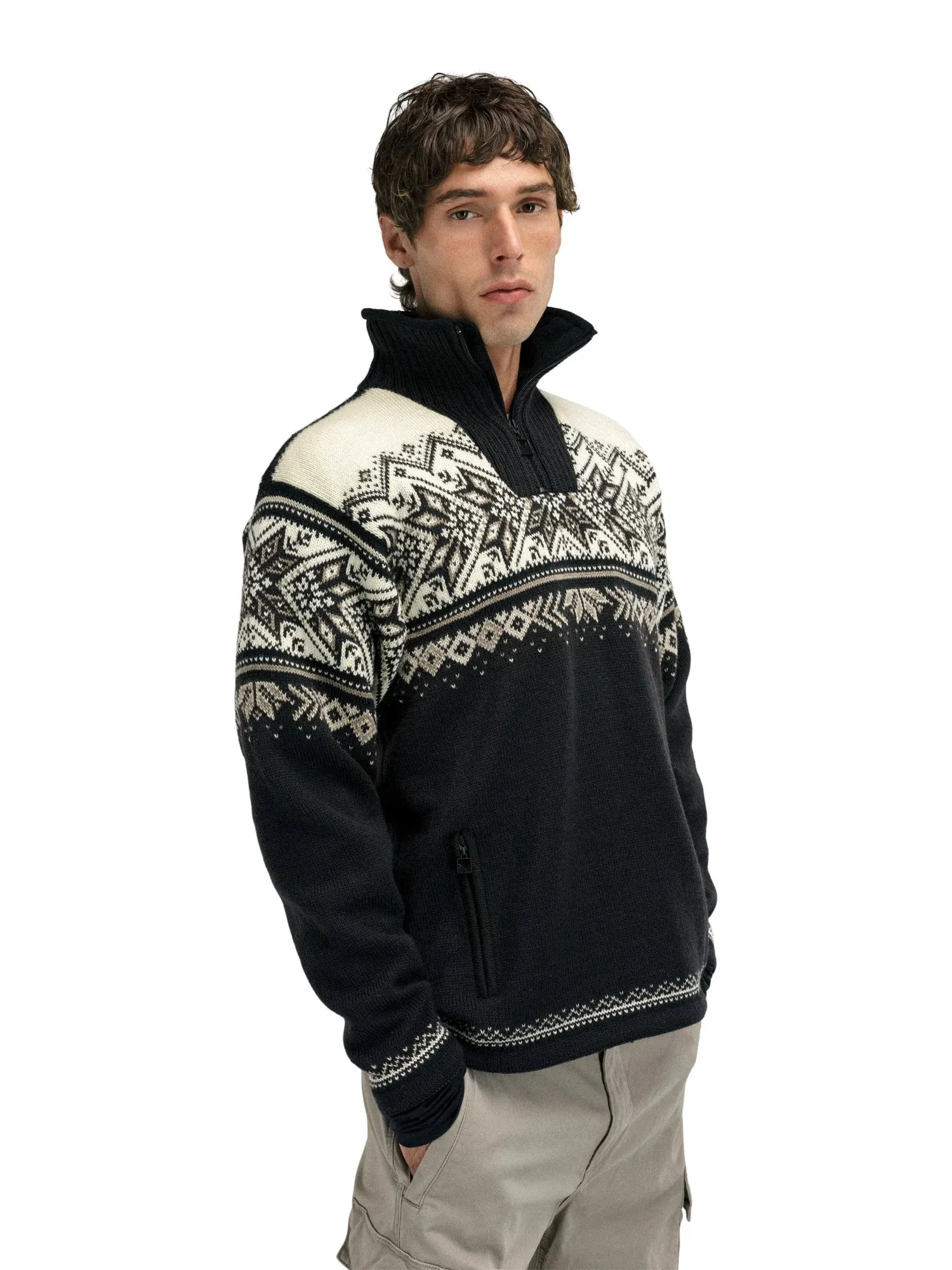 Dale of Norway | Vail Weatherproof Sweater | Men's | Black/Sandstone