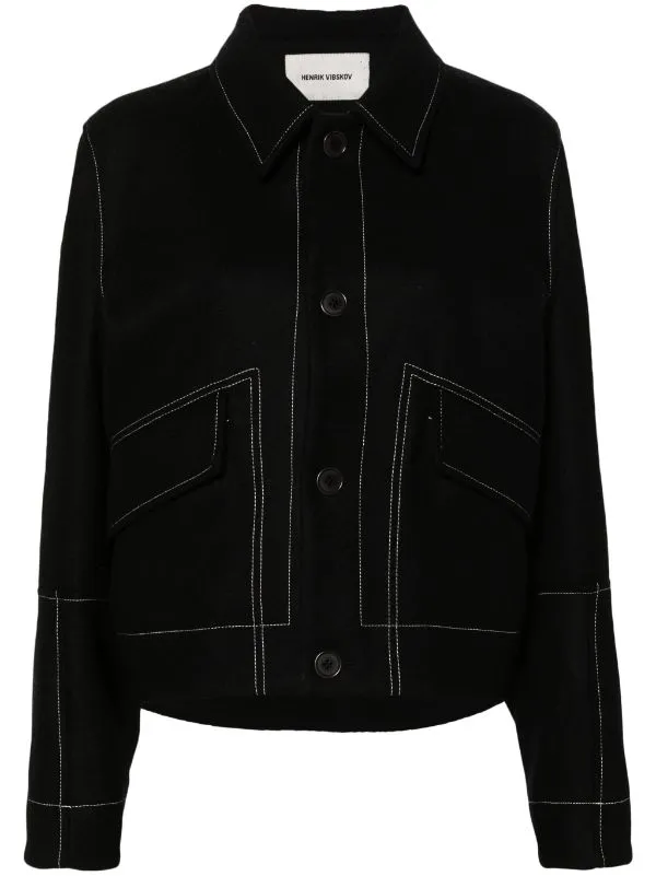 Dusk Wool Jacket - Black