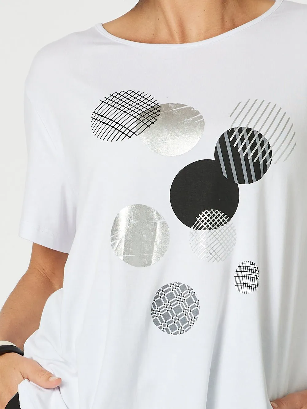 Eclipse Tee - White