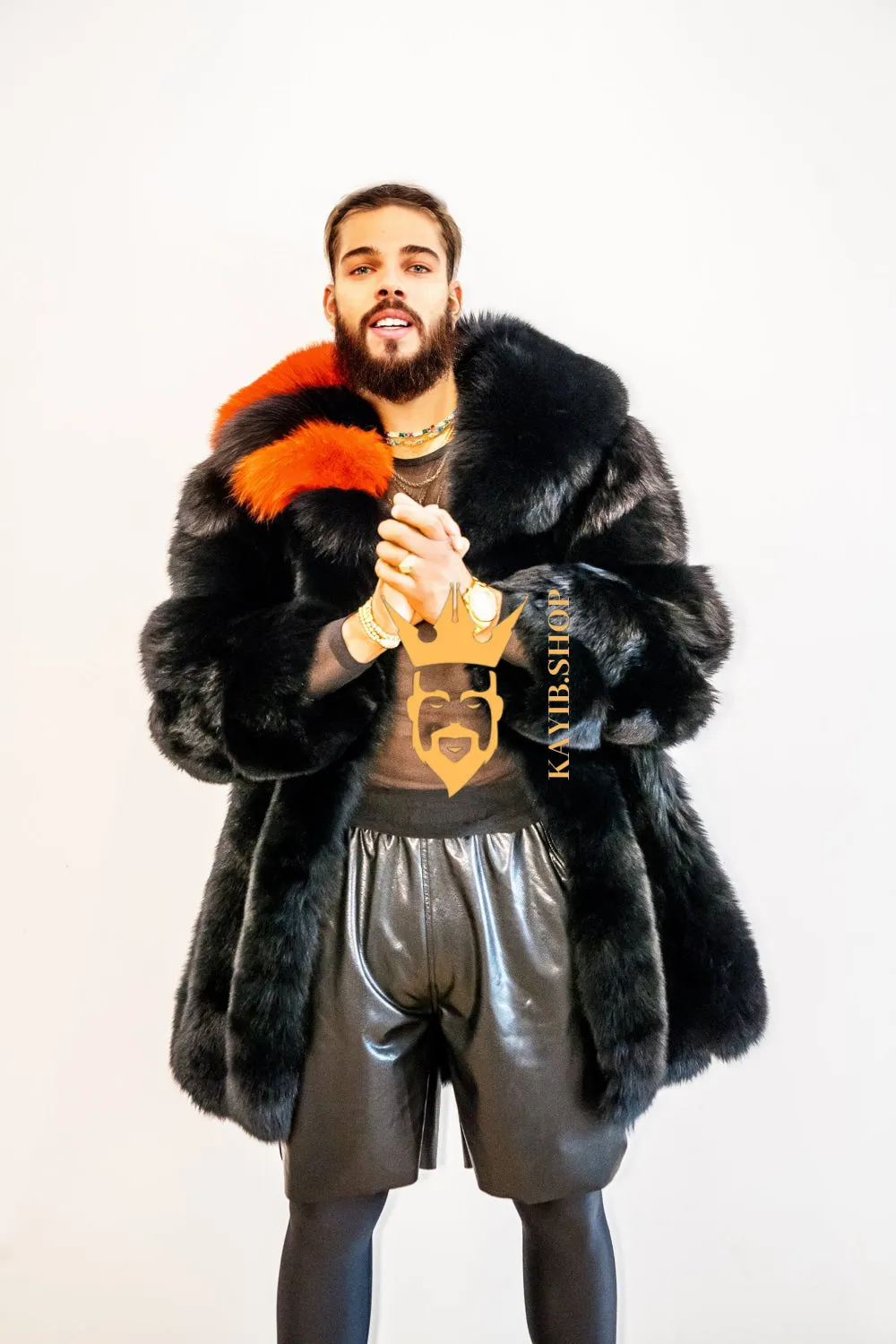 Elevate Your Style with Handmade Real Fox Fur Coats | Luxurious Winter Fashion for Men and Women