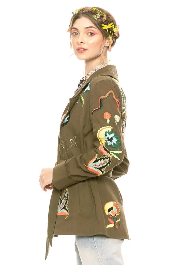 Estrella Embroidered Jacket