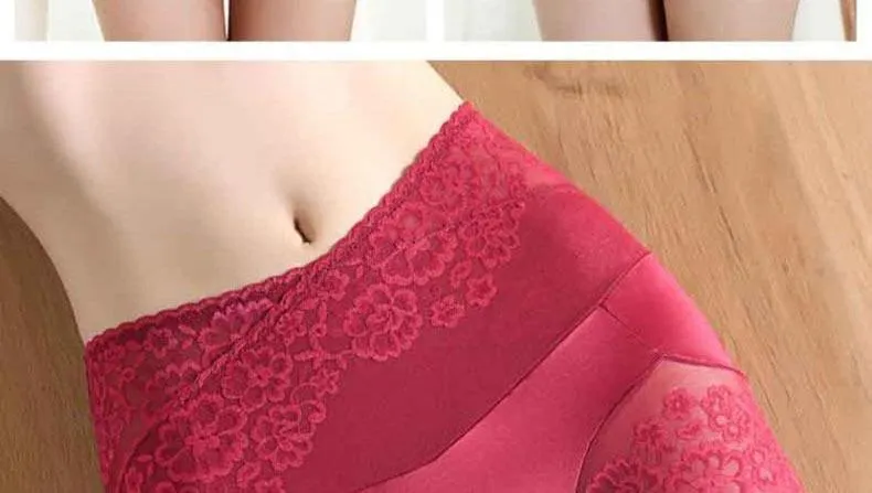 High Waist Lace Underwear