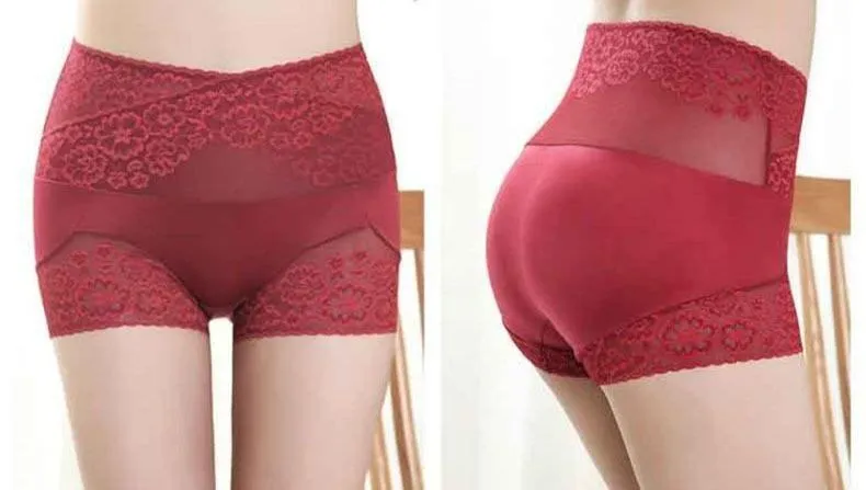 High Waist Lace Underwear