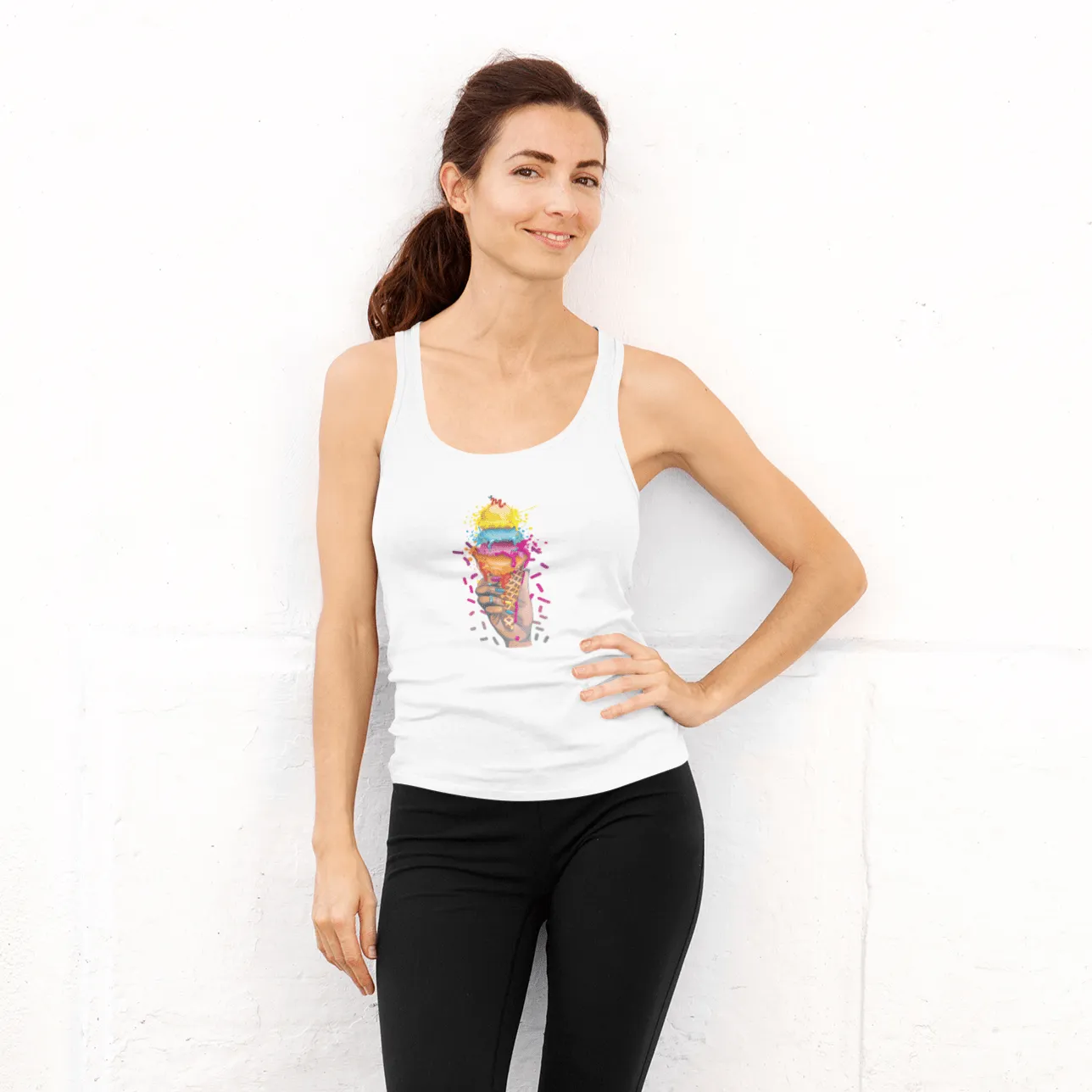 Ice Cream Nails - Jersey Tank Top