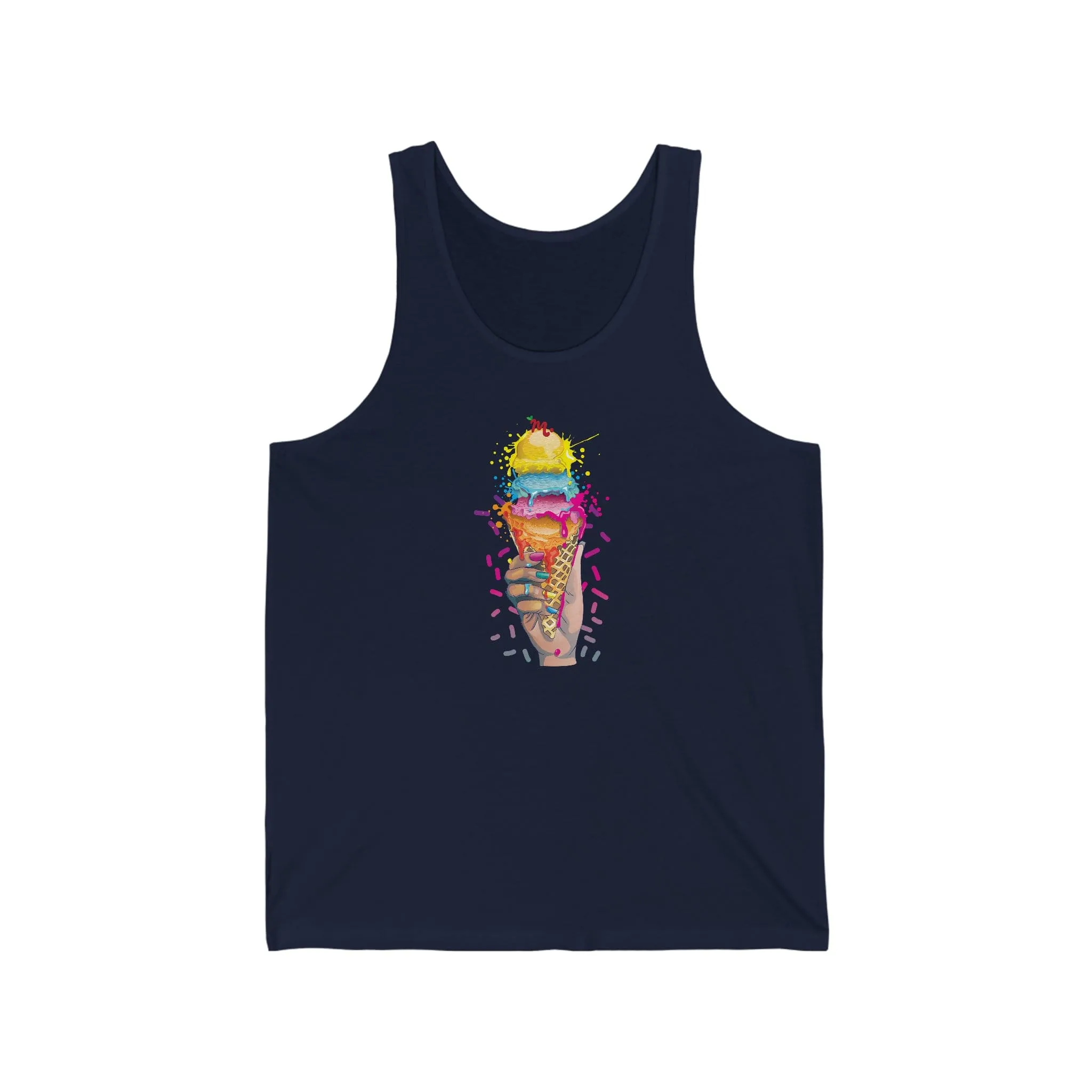 Ice Cream Nails - Jersey Tank Top