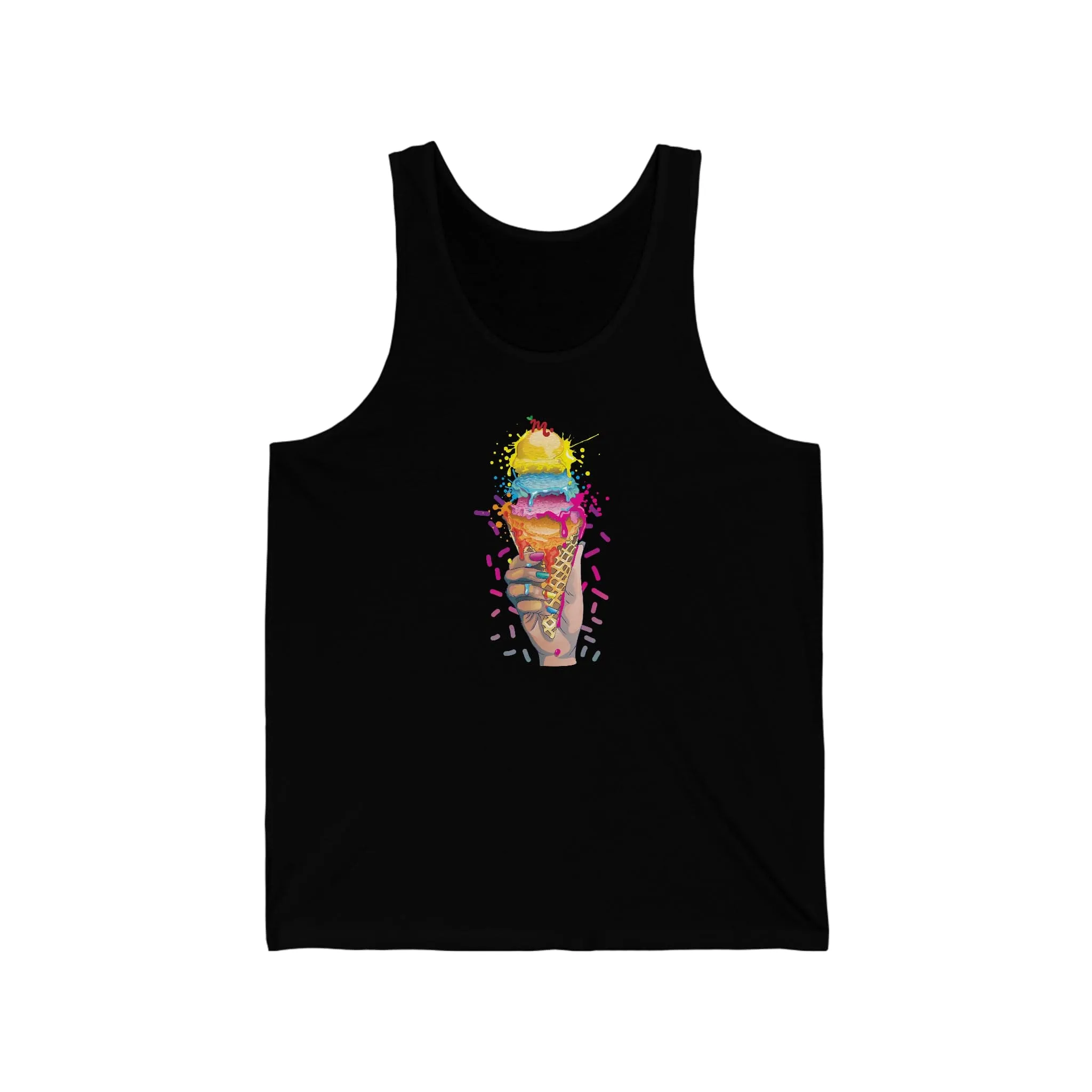 Ice Cream Nails - Jersey Tank Top