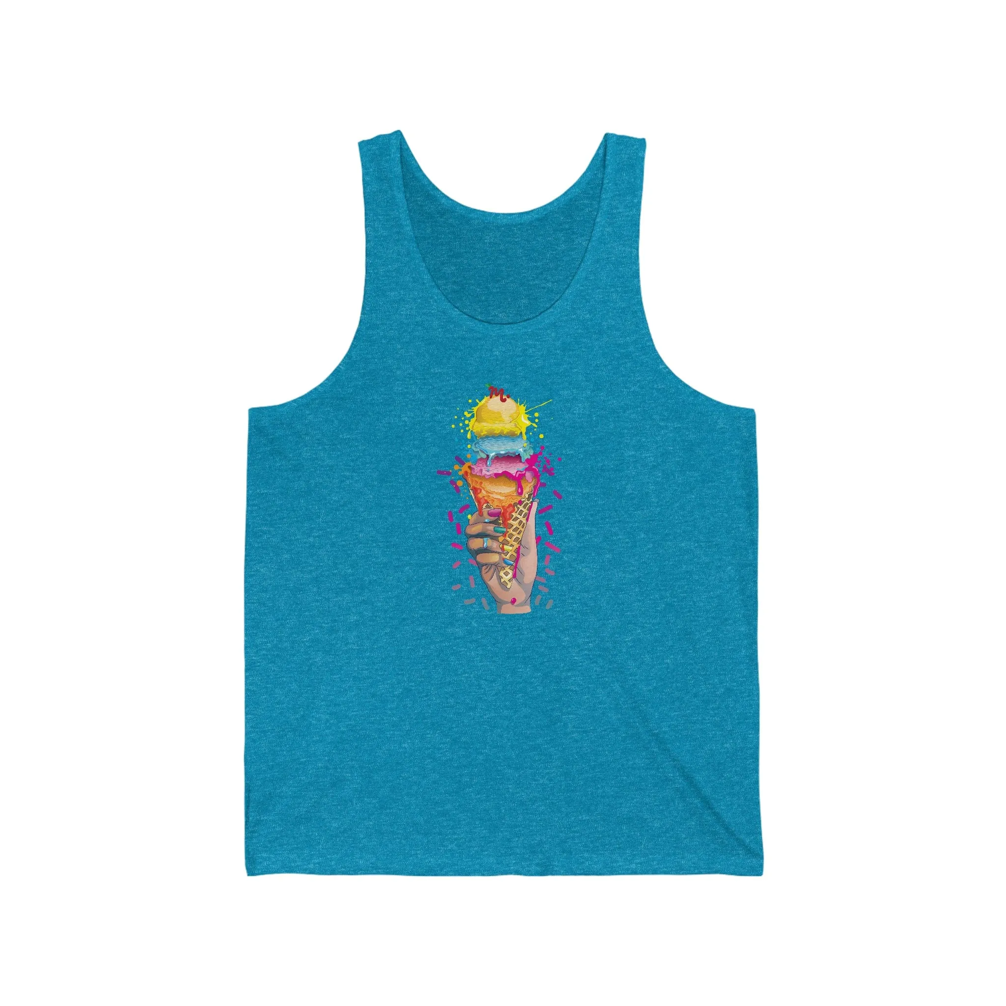 Ice Cream Nails - Jersey Tank Top