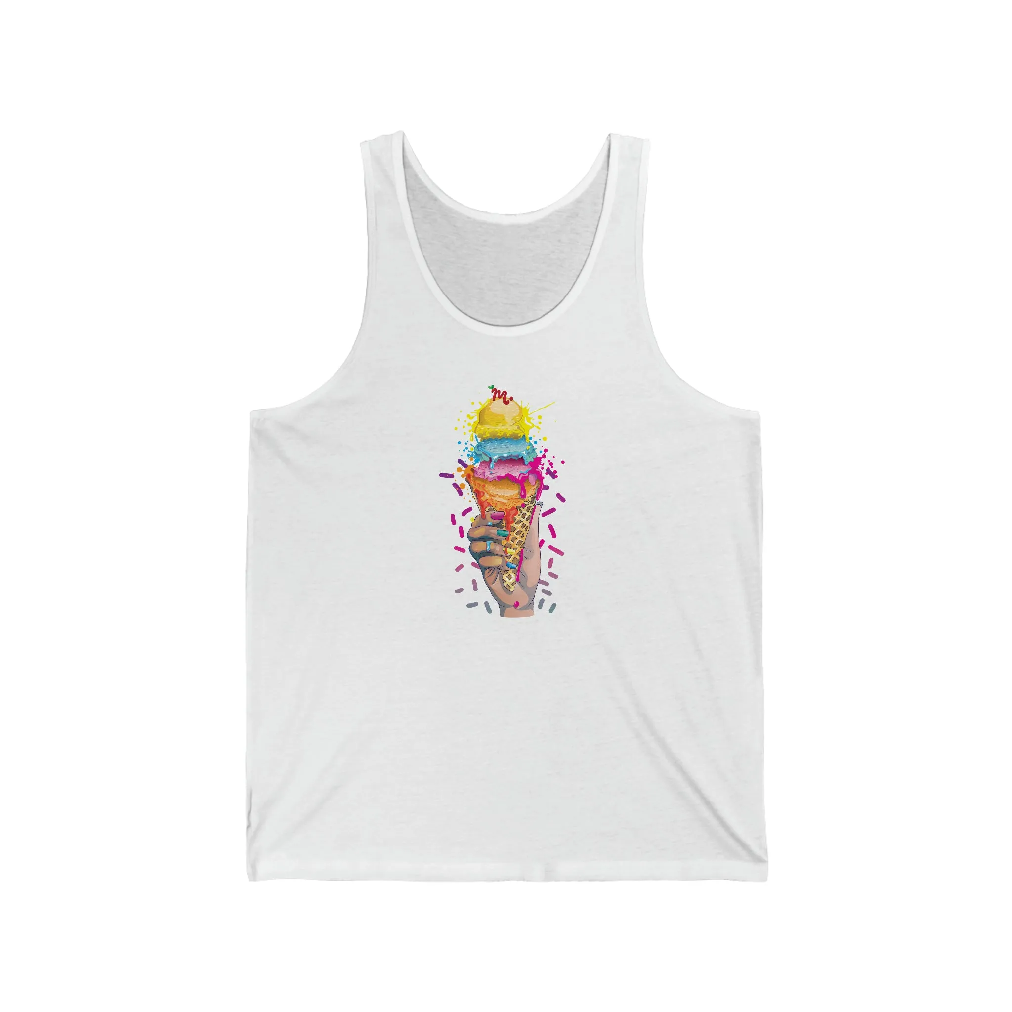 Ice Cream Nails - Jersey Tank Top