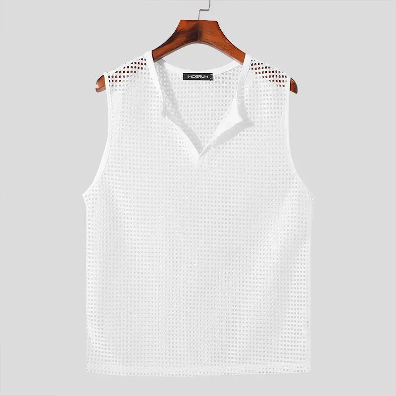 INCERUN Key West Mesh Tank