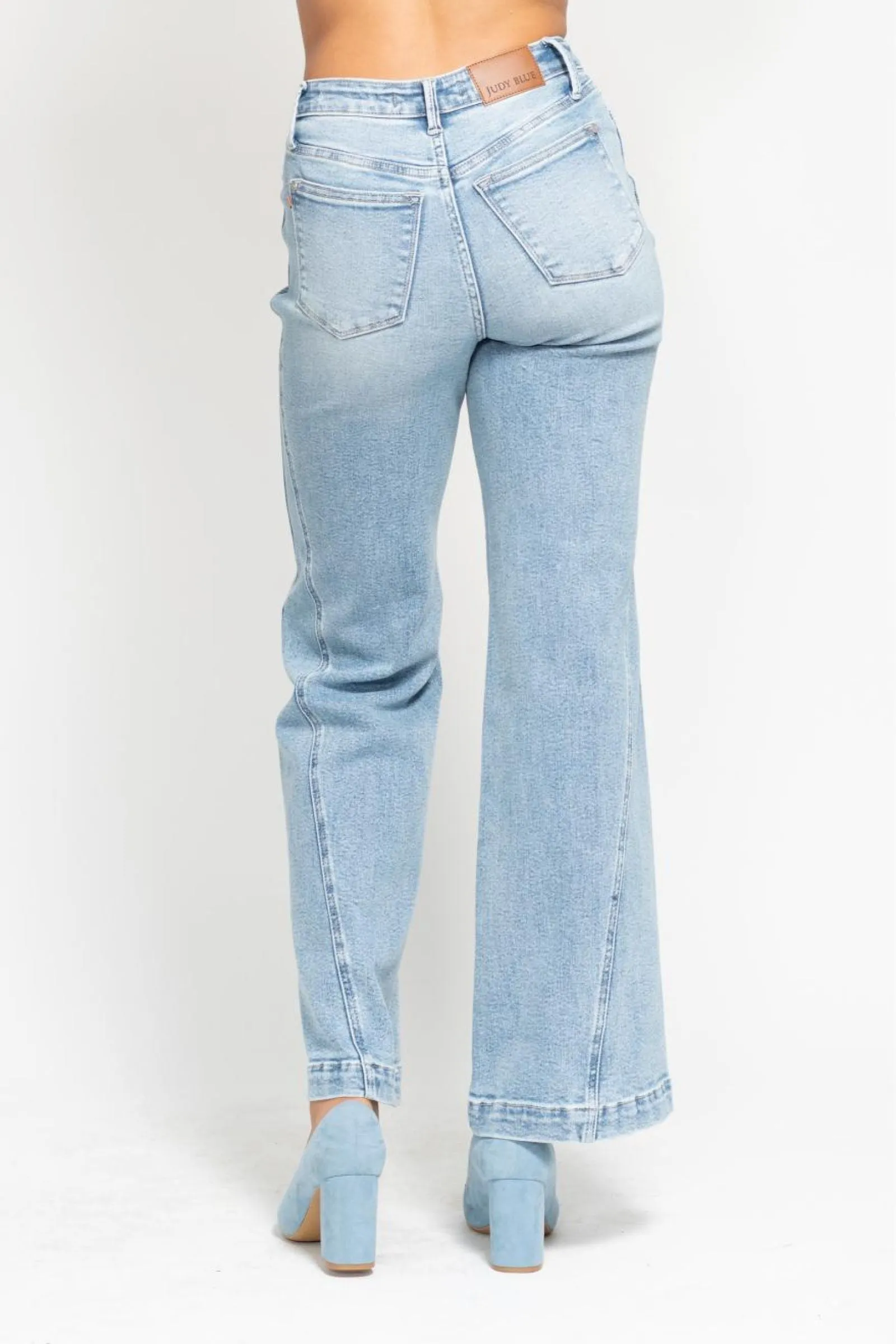 Judy Blue Ciarra Retro Wide Leg Jeans