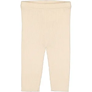 Louis Louise Chat Knitted Wool Blend Leggings - Cream