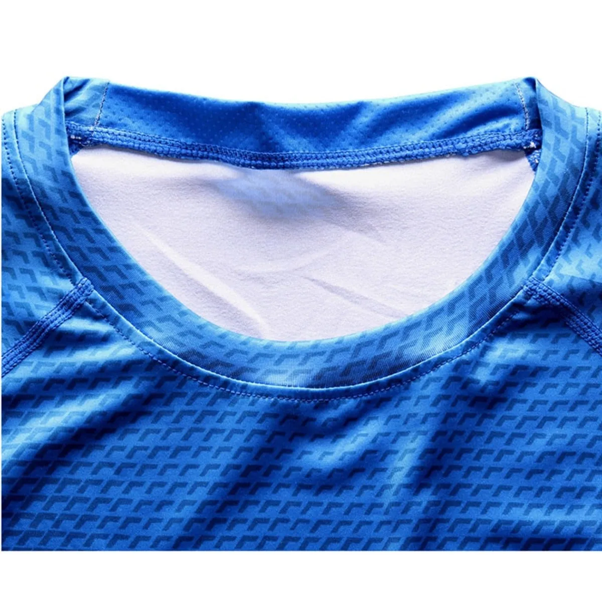 Men's 3D Print Thermal Shirt - Blue