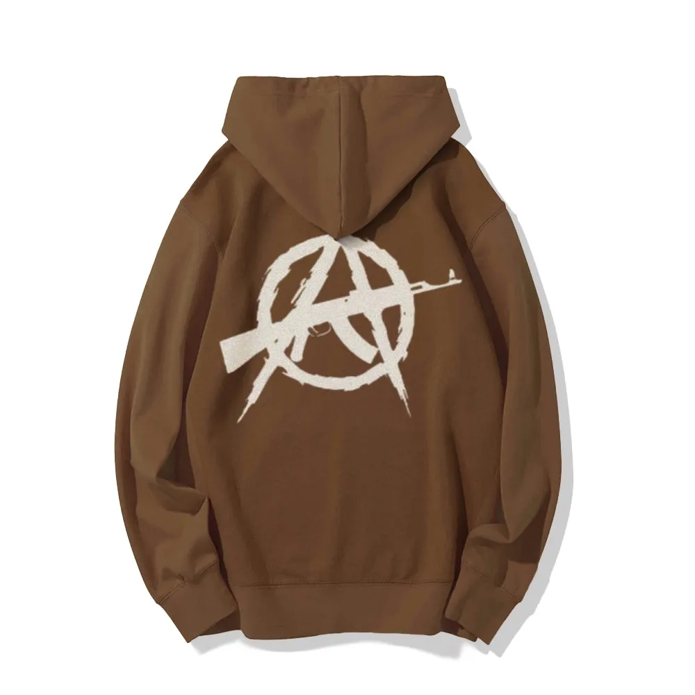 Mens Anarchy Graphic Hoodies