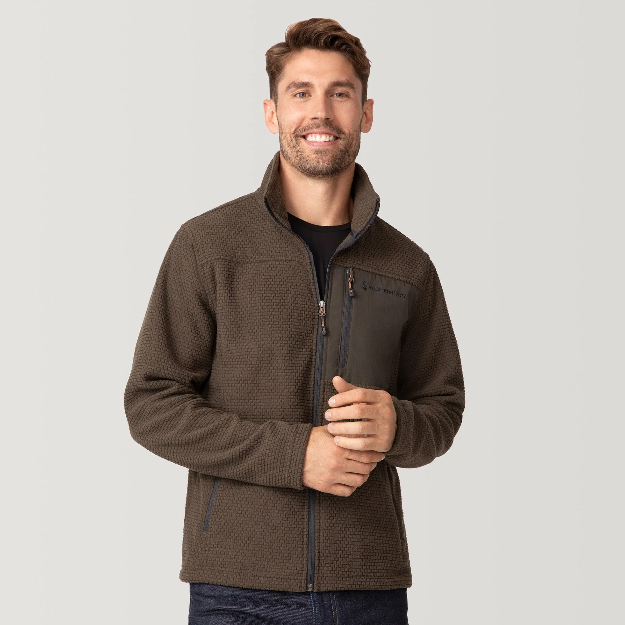 Men's Calabaza II Brick Fleece Jacket