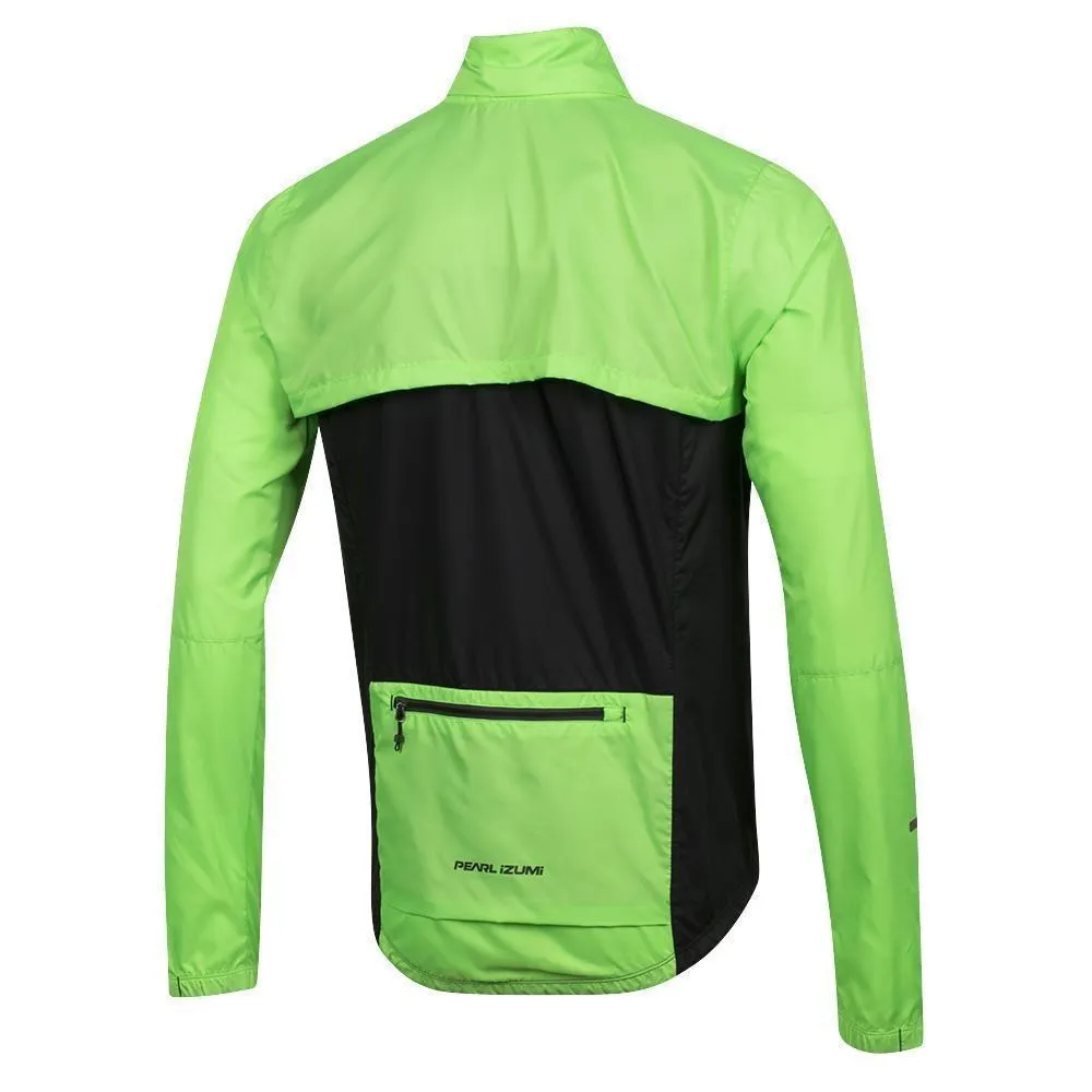 Men's ELITE Escape Convertible Road Bike Jacket - Green