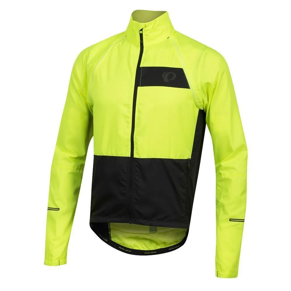 Men's ELITE Escape Convertible Road Bike Jacket - Yellow