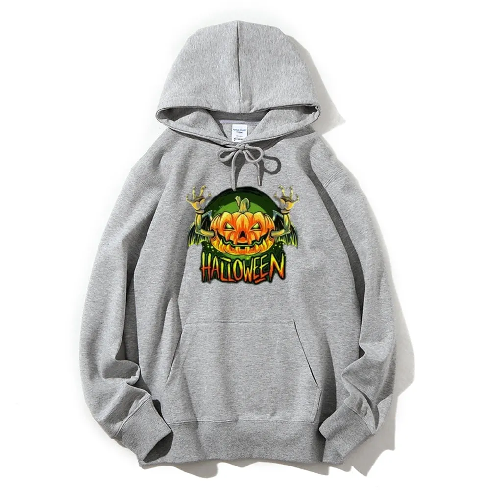 Mens Halloween Vamprie Bat Graphic Hoodies