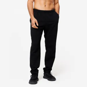 Men's Warm Fitness Jogging Bottoms 100