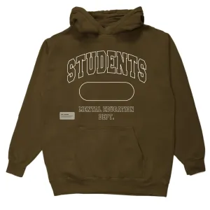 Mental Education Dept Pullover Hoodie Brown - SS24