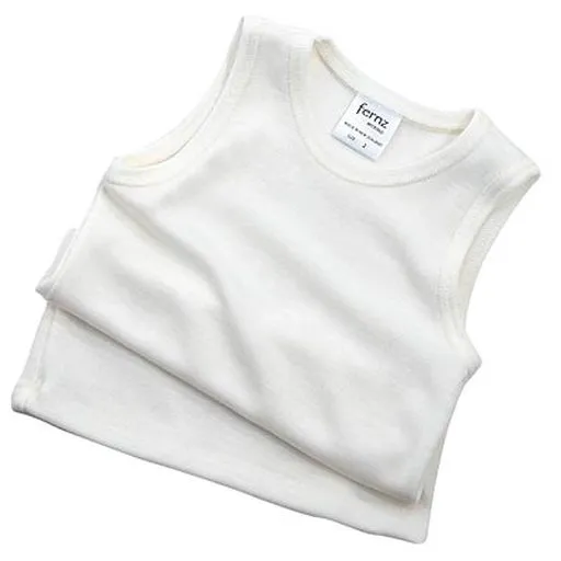 Merino Wool Kids Thermal Singlet - Essence Lingerie Limited