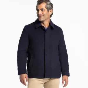 Navy Wool Peacoat