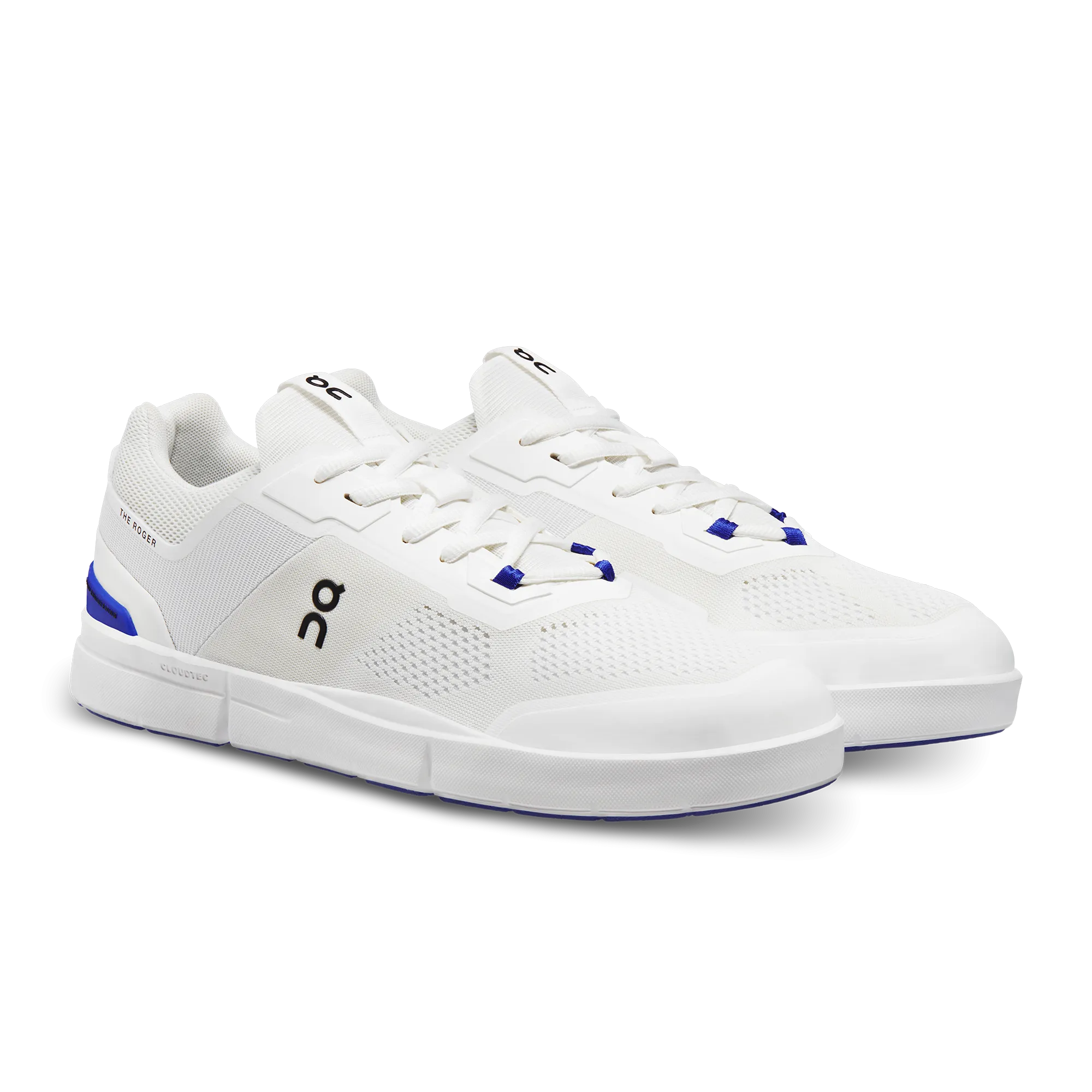 On Running Men's The Roger Spin Shoes - White / Indigo