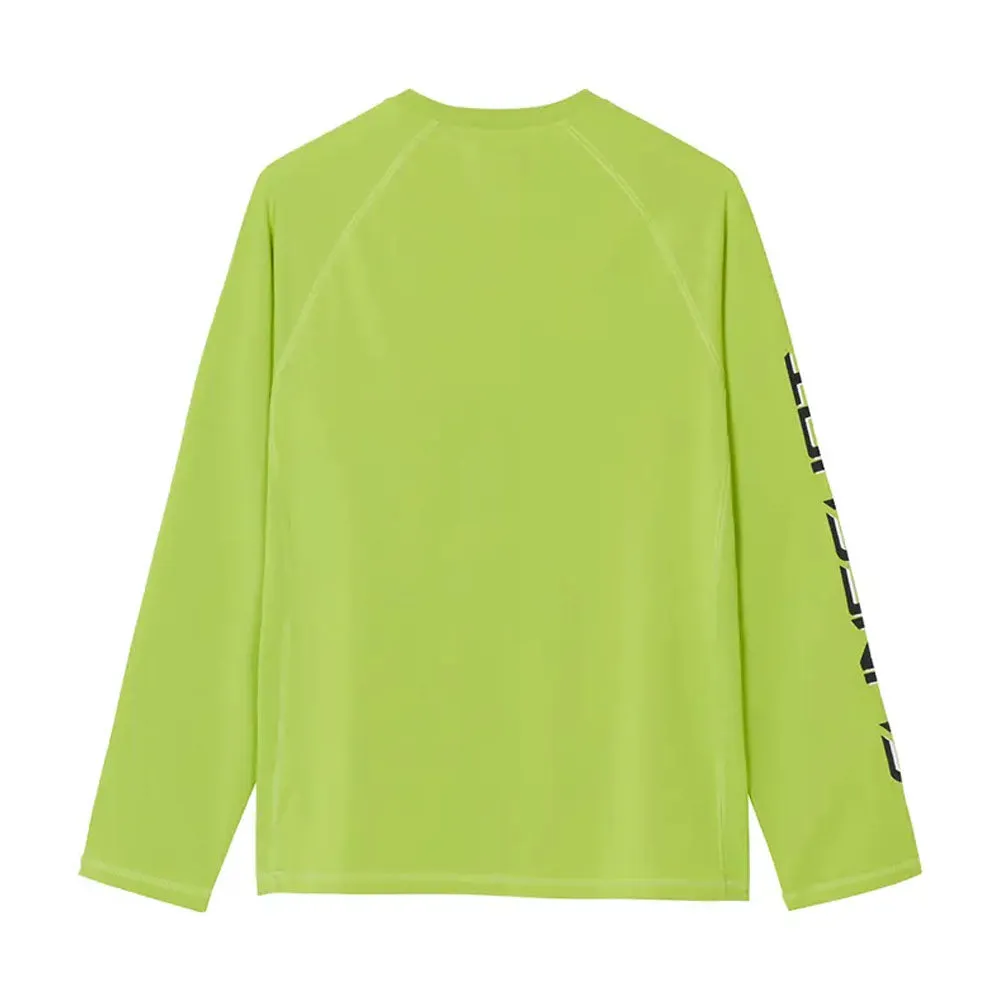 Polaris  Long Sleeve Performance Shirt Tee Soft Lightweight Comfortable Lime