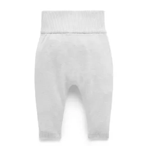 Purebaby Essentials Newborn Legging - Pale Grey Melange