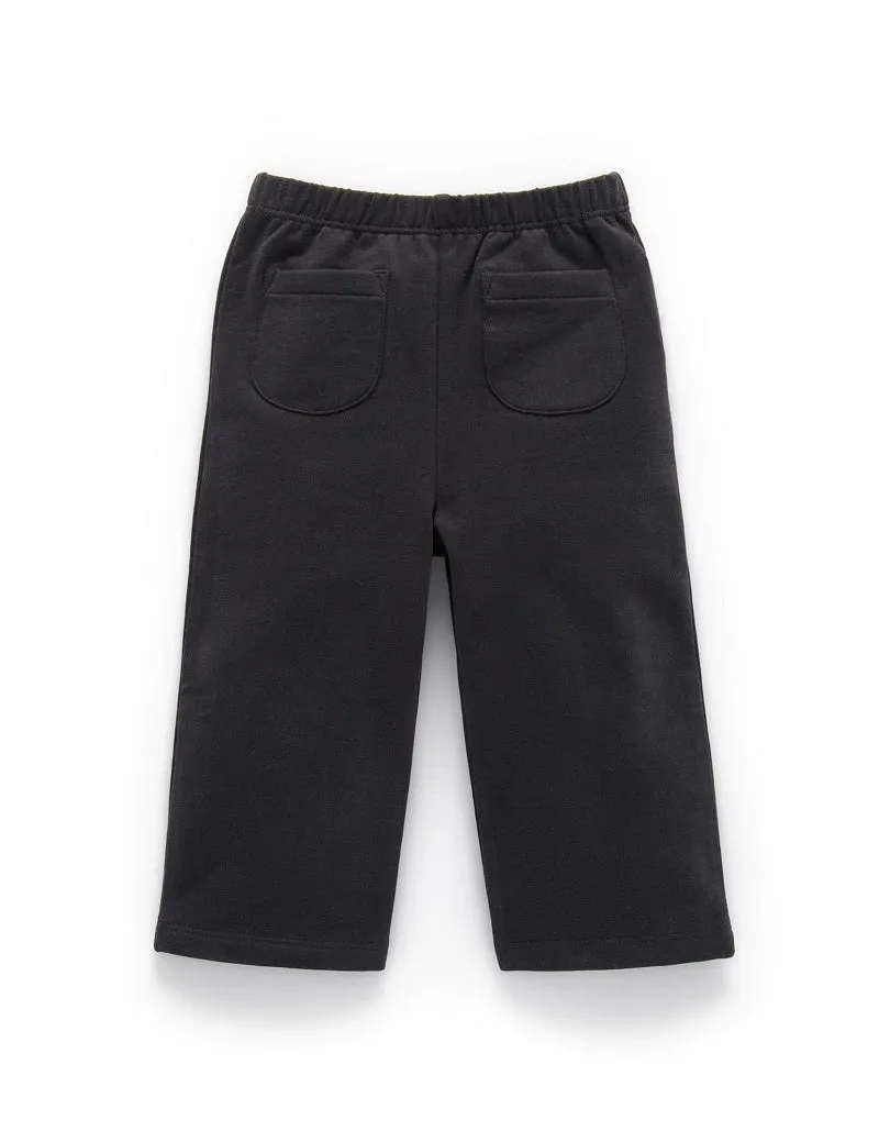 Purebaby Thick Bootleg Leggings - Charcoal