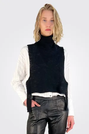 Rabena Knitted Vest - Black