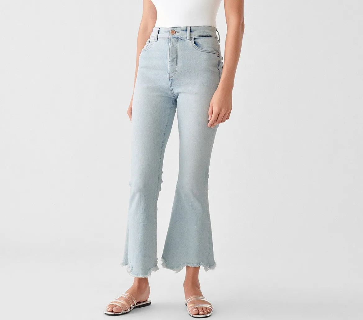 RACHEL HIGH RISE CROP FLARE SIMPSON