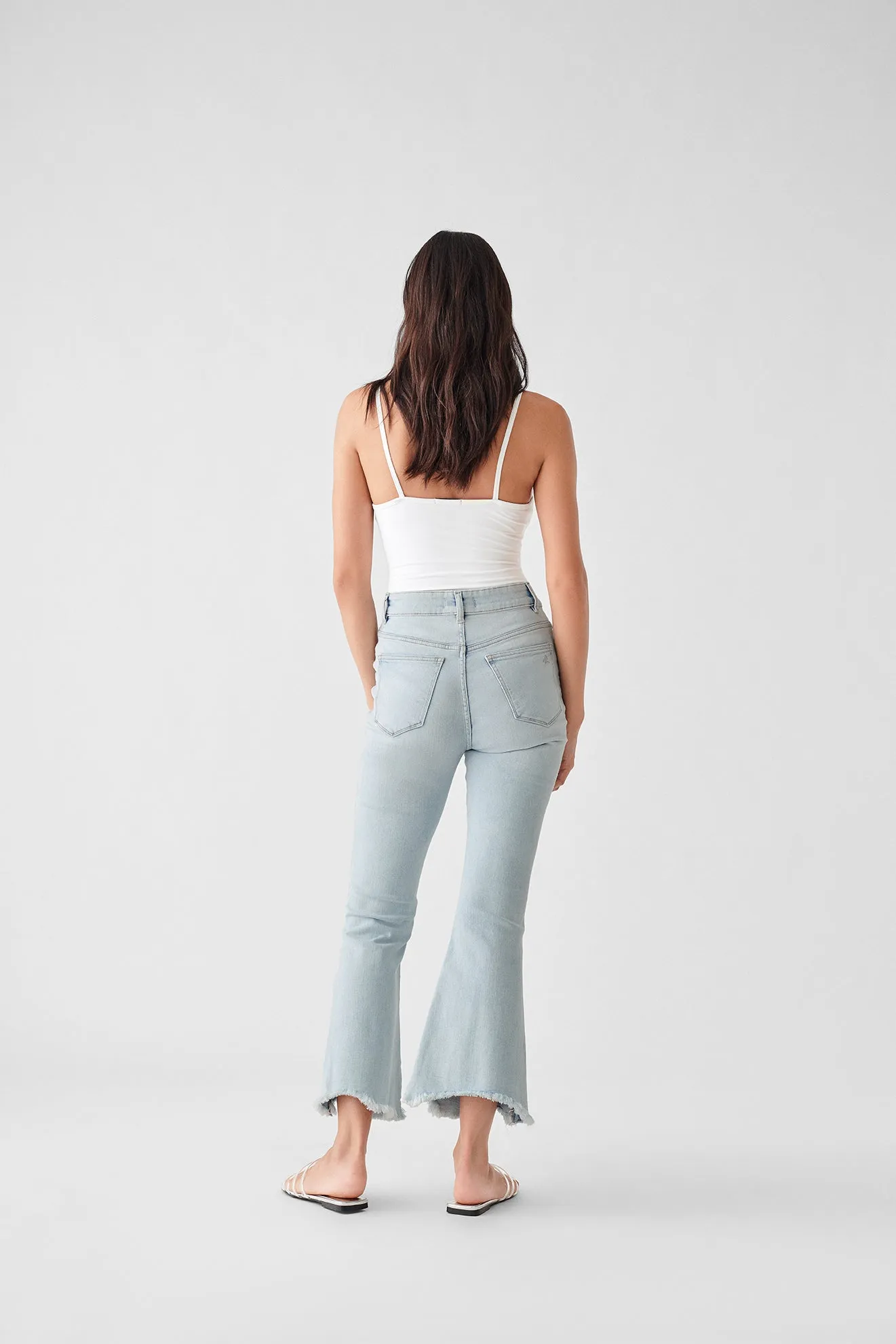 RACHEL HIGH RISE CROP FLARE SIMPSON