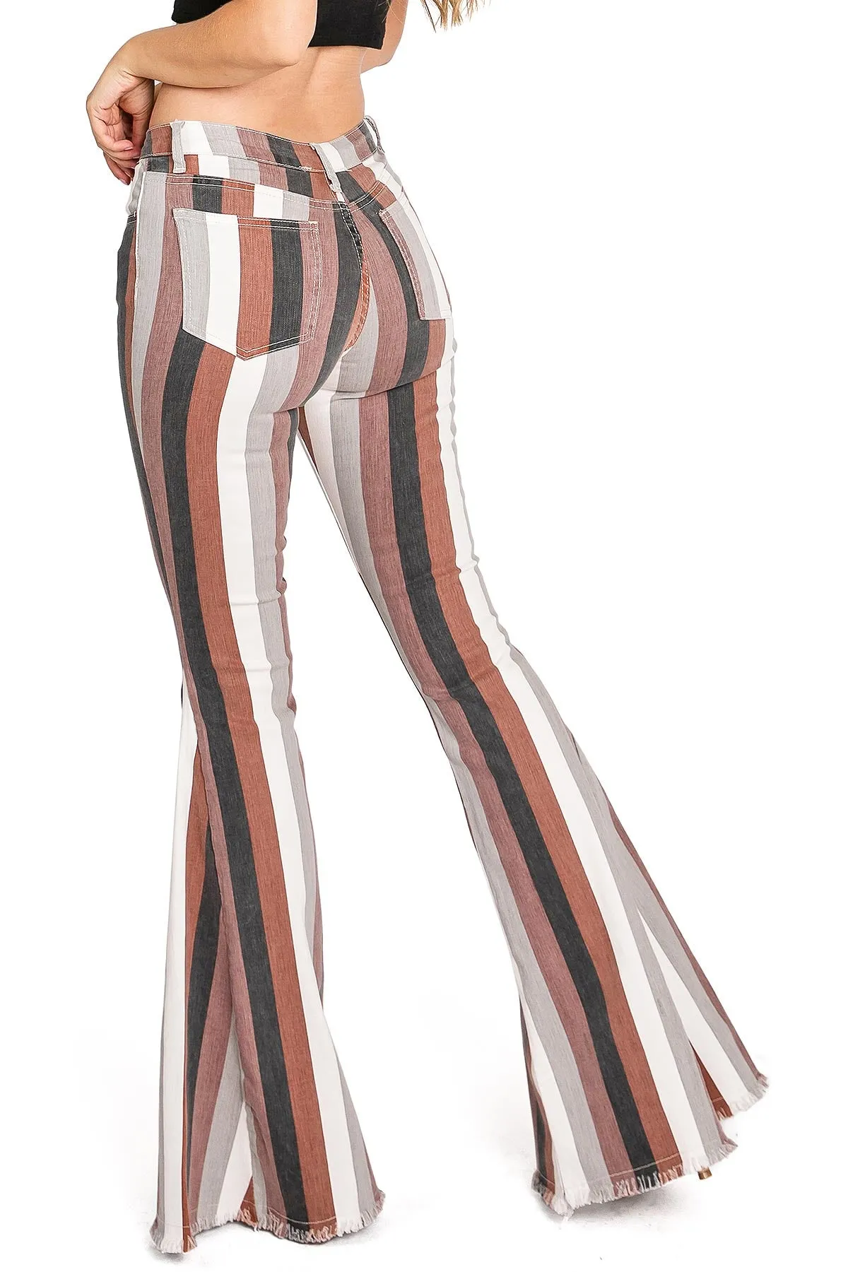 Retro Amplified Stripe Flares