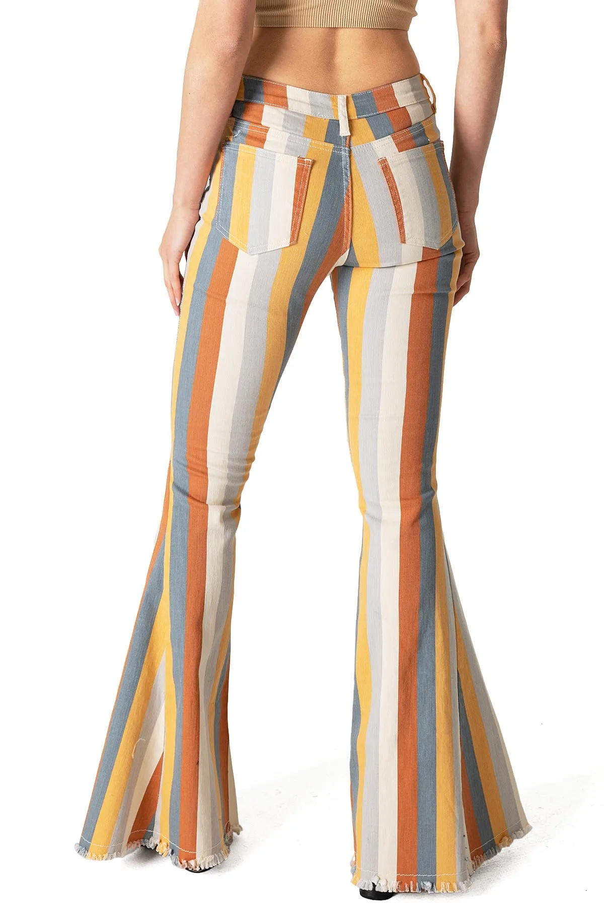 Retro Amplified Stripe Flares