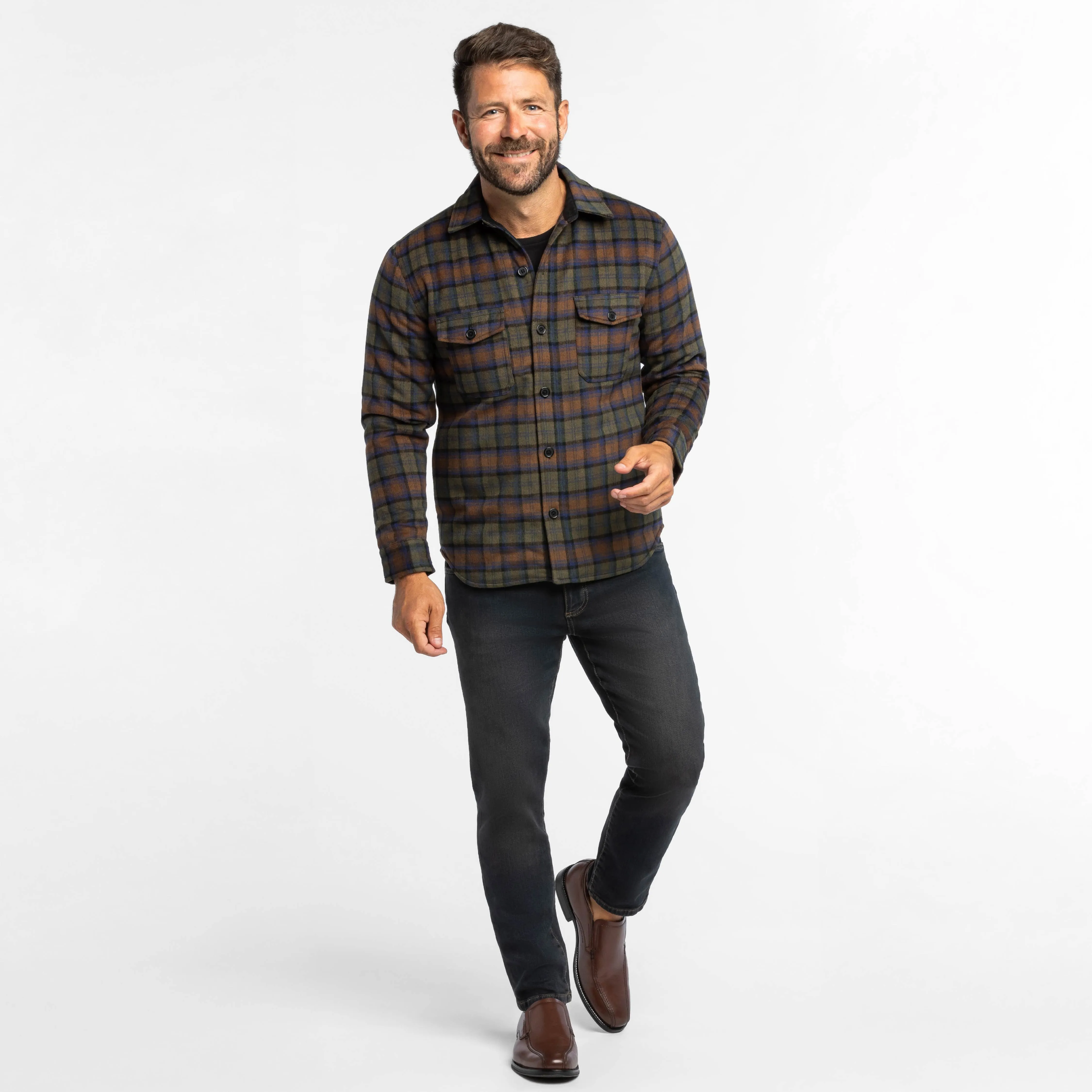 Ridgeline Flannel Shirt Jacket